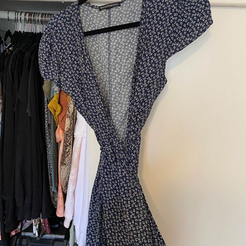 Brandy wrap dress